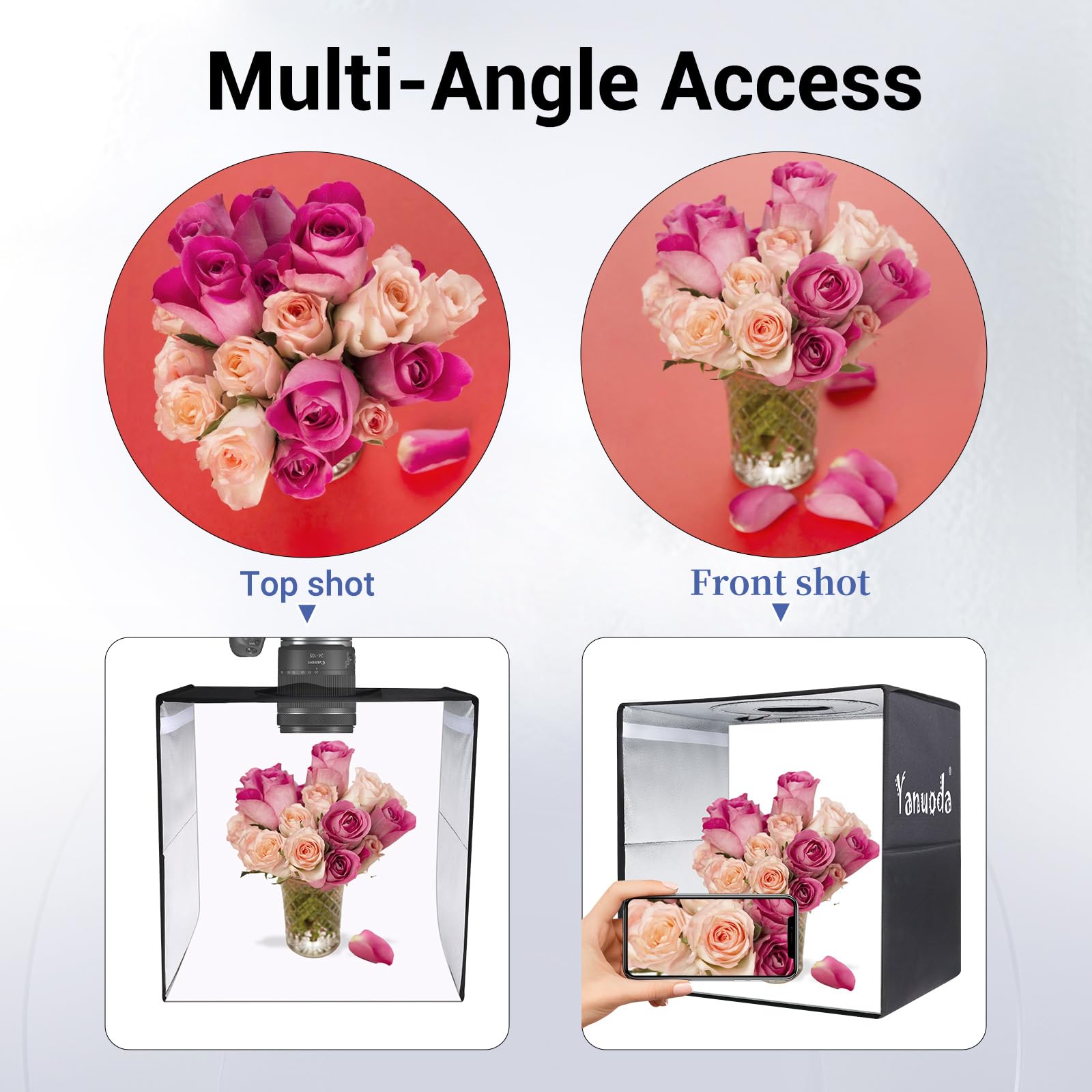 Amazon.com : Light Box Photography 12x12'', Portable Photo Light